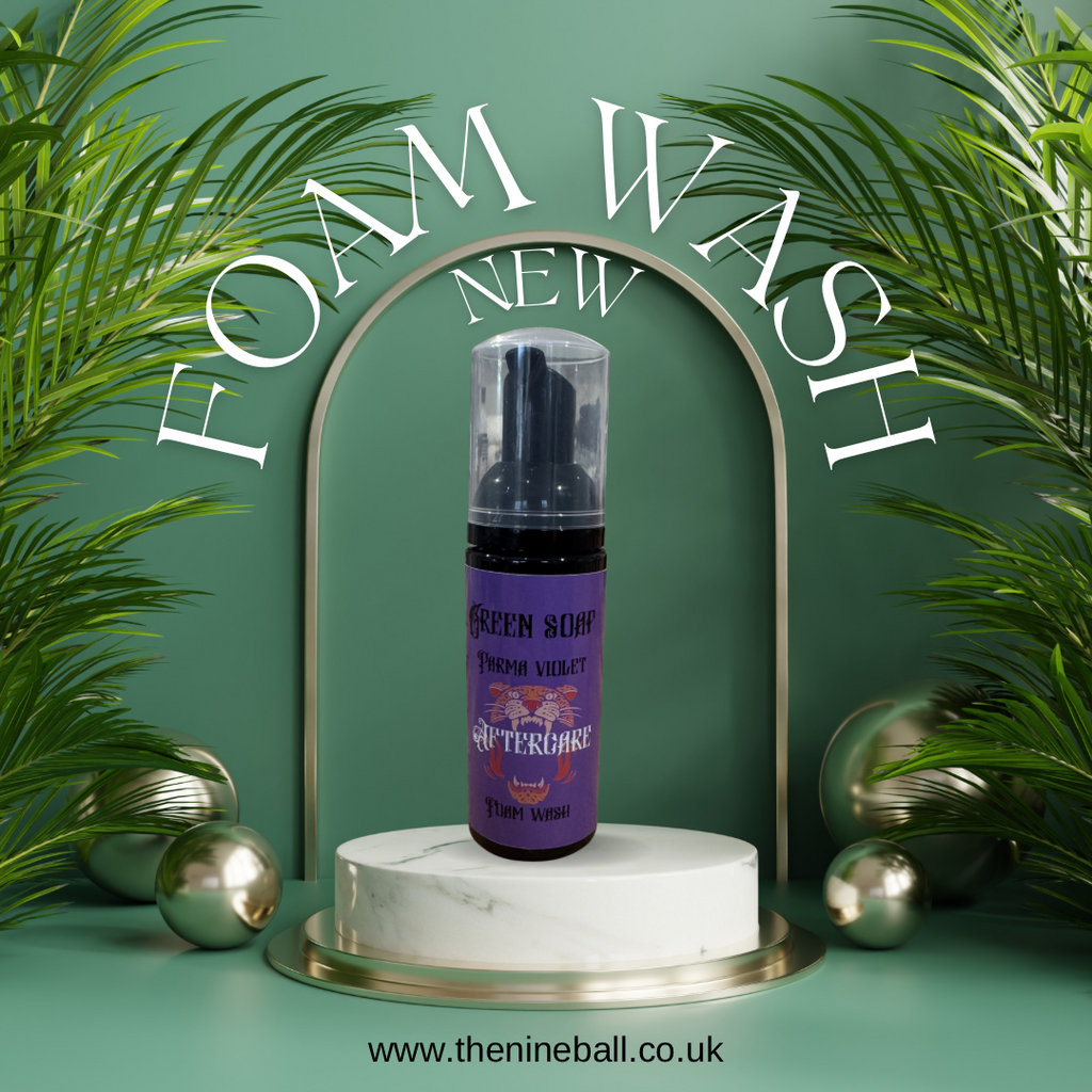Parma Violet foam wash