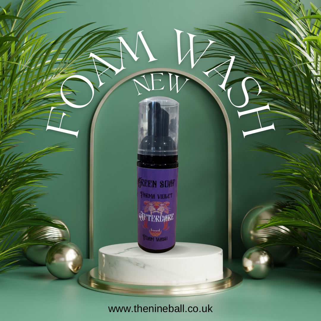 Parma Violet foam wash